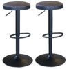 Faux Leather Bar Stool