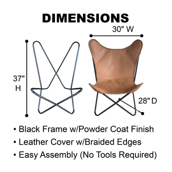 Butterfly Chair Genuine Leather