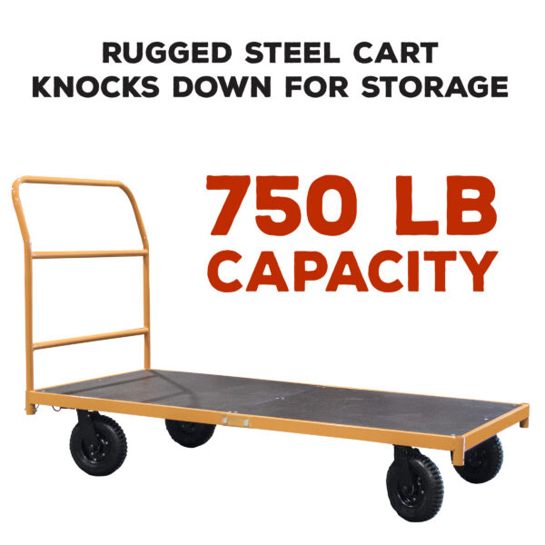 5 ft. Utility Cart 750 lb Capacity