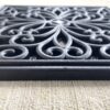 Rubber Scrollwork Step Mats 4 Piece Set