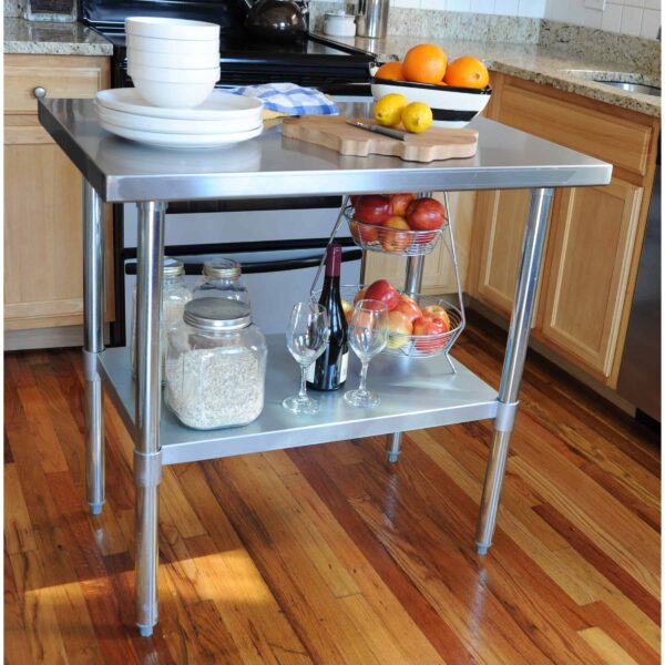 Stainless Steel Utility Table