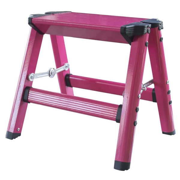 Aluminum Step Stool Pink