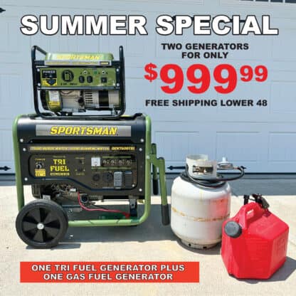 Sportsman Generator Combo