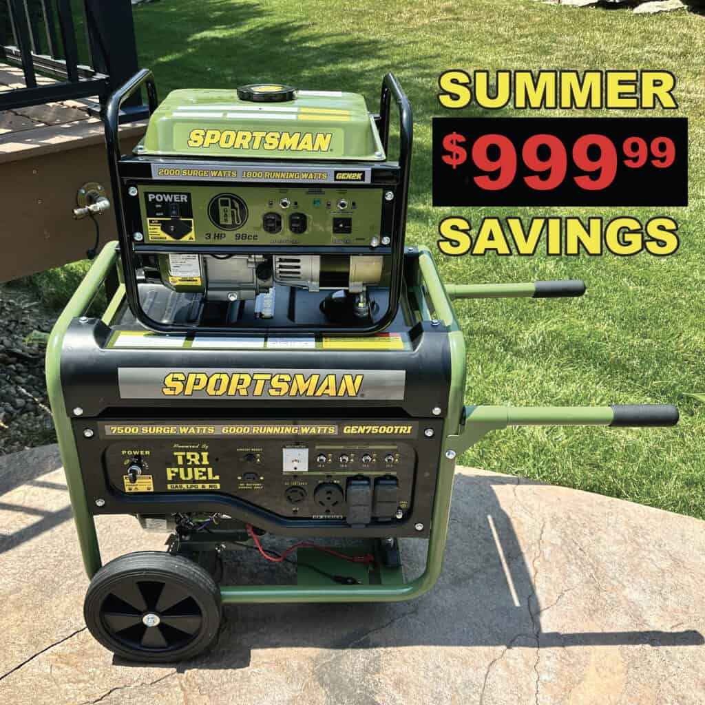Sportsman Generator Combo