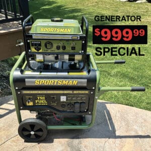 Sportsman Generator Combo