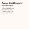 2 lb Renew Gold Bisquits Treats