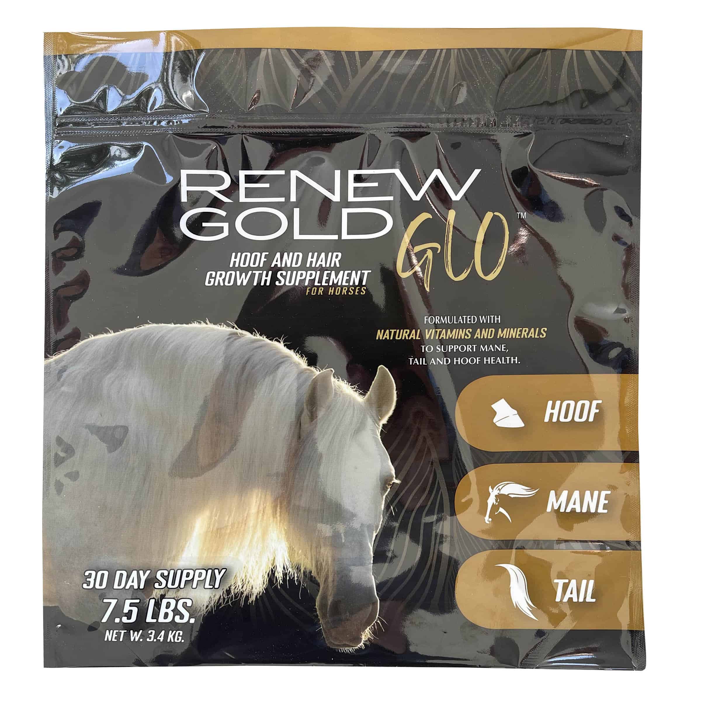 Renew Gold GLO Hoof Mane & Tail