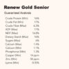 30 lb Renew Gold For Senior Horses