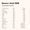30 lb Renew Gold SRB