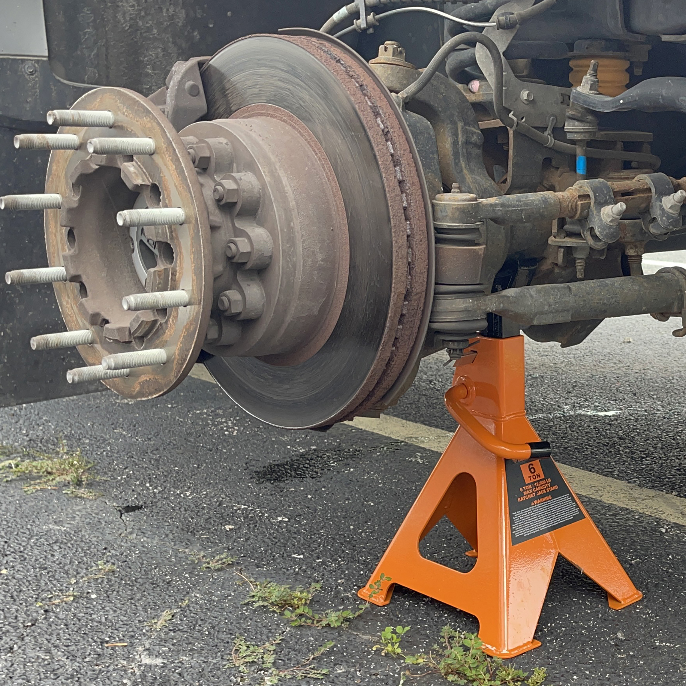 Black Bull 6 Ton Jack Stand Set