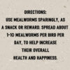 30 oz Bag Dried Mealworms